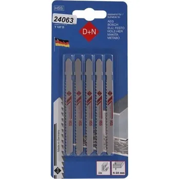 Pilový plátek Pilka přímočará 5ks, HSS, 75mm/1.0mm