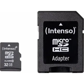 Paměťová karta Intenso microSDHC 32GB Class 10