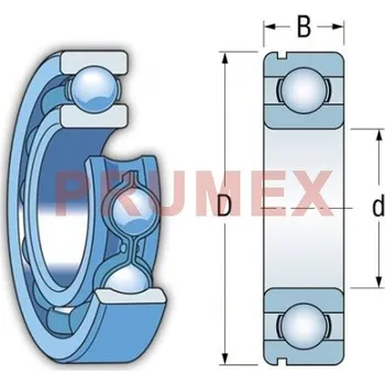 KINEX 6408 N kuličkové ložisko