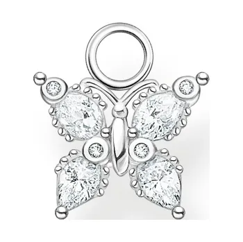 Přívěsek THOMAS SABO přívěsek na náušnici Butterfly white stones EP014-051-14