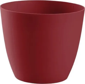 Květináč Obal Ella - matná červená 7 cm