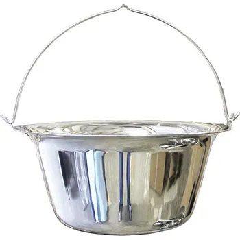 Kempingové nádobí Nerezový kotlík 10 L (1,2 mm)