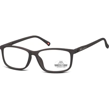 Brýle na čtení MONTANA EYEWEAR Dioptrické brýle HMR62H Black / +1,00 flex