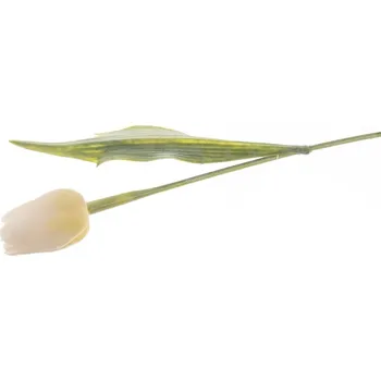 umělá květina Květina UH tulipán krémový 5,5x43cm