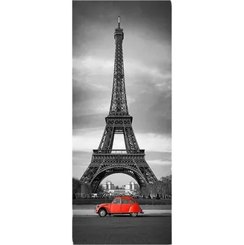 Obraz MORIMPEX Obraz plátno Eiffelova věž, 50x150 cm