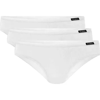 Dámské oblečení Dámské bavlněné kalhotky Atlantic 3BLP-586 3pack XL Bílá