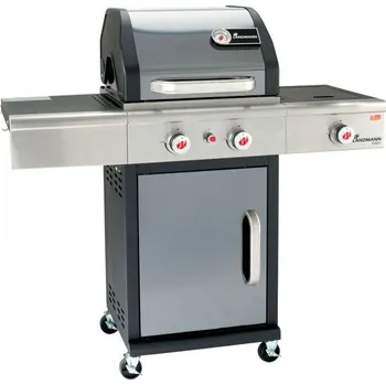Zahradní gril Plynový gril Landmann TRITON 2.1 PTS grafitový (10,0 kW) 12918