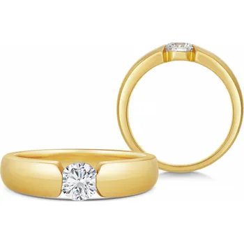 Prsten SOFIA DIAMONDS zlatý zásnubní prsten s diamantem 0,50 ct BDRB00137YG