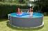 Bazén Marimex Orlando 3,66 x 0,91 m šedý + skimmer
