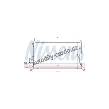 Chladič motoru Chladič klimatizace NISSENS 94930