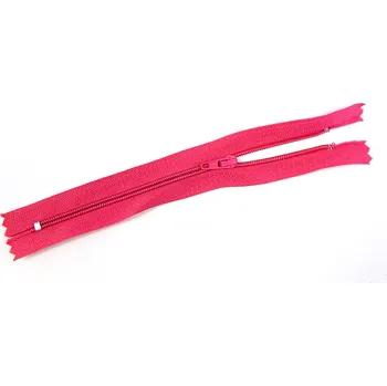 Zip Spirálový zip nedělitelný, 16 cm, růžová č. 146, 1 ks