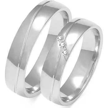 Prsten SOFIA zlatý pánský snubní prsten ZSA-148MWG