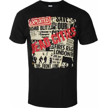 Pánské tričko Tričko metal pánské Exploited - DEAD CITIES - PLASTIC HEAD - PH12817 - M