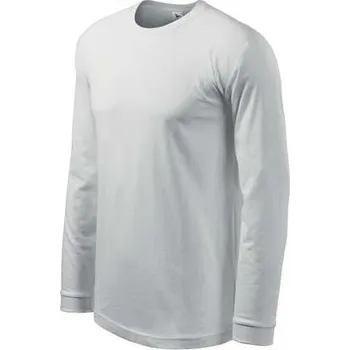 Pánské tričko MALFINI Triko STREET LS MAN 180g, různé barvy VELIKOST XXXXL bílé