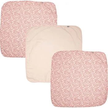 Zavinovačka BÉBÉ-JOU Bambusová mušelínová plenka 70x70 cm set 3ks Leopard Pink