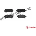 Sada brzdových destiček BREMBO P49047 - MAZDA