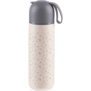 Termoska ZOPA Termoska na tekutiny se silikonovým držákem 400 ml, Flowers