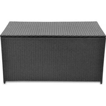 Zahradní úložný box 120 x 50 x 60 cm, černý