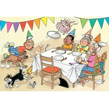 Puzzle Puzzle Jumbo Narozeninová oslava, 150 dílků