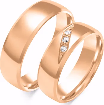 Prsten SOFIA zlatý pánský snubní prsten ZSO-355MRG