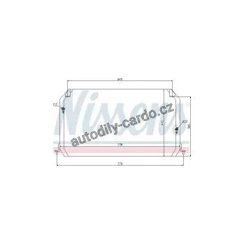 Chladič motoru Chladič klimatizace NISSENS 94026