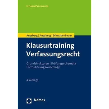 Klausurtraining Verfassungsrecht - Augsberg, Ino [DE] (2021, Brožovaná, Nomos Verlagsges.MBH + Co)