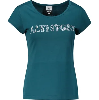 Dámské tričko Dámské triko ALTISPORT ALW170122 PETROLEJOVÁ XS