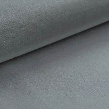 Bavlněná látka Noris - tm. šedá 160