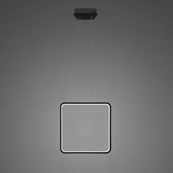 Altavola Design Ledowe Kwadraty závěsné svítidlo 1x19 W černá LA079/X_40_in_4k_black