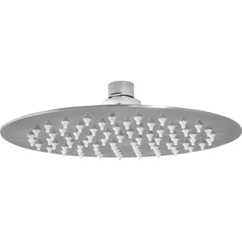 Sprchová hlavice Ferro Slim hlavová sprcha 20x20 cm kulatý chrom DSN03