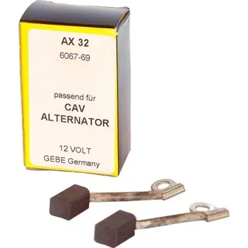 Alternátor Sada uhlíků alternátoru GE AX 32