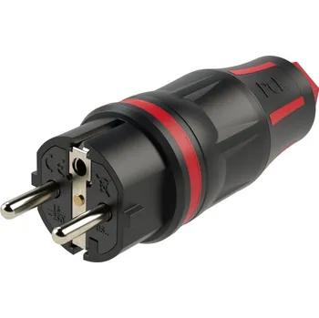 Elektrická vidlice PCE Vidlice 16A/250V 3-pólová IP54 PC-05721-sr