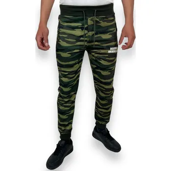 SCI Pánské vojenské tepláky s manžetou Barva: Vojenská, Velikost: M