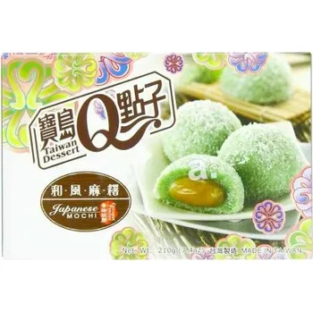 Cukrovinka Q mochi Kokos a Pandan 210g