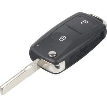 Auto elektroinstalace Náhradní obal klíče pro VW 2011-, 2-tlačítkový (jednodílný), 48VW116