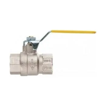 Stavebniny Ivar Kohout FF páka, plnoprůtočný 3/4" závitový . kulový plyn poniklovaný, 110007013