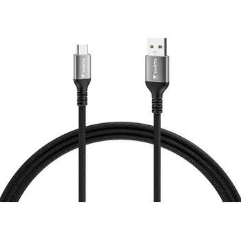 elektrický kabel Varta USB kabel USB-A zástrčka, USB-C ® zástrčka 2.00 m vícebarevná 57935101111