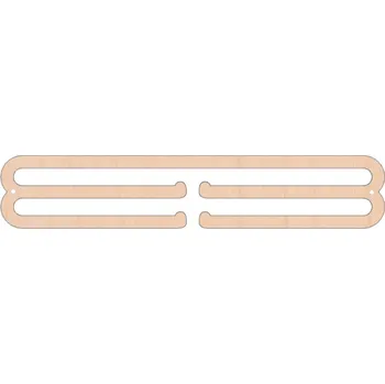 věšák na medaile VypálímTi.cz Dřevěný věšák na medaile - 24 Nic nepřidávat