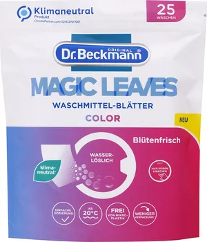 Tableta na praní Dr. Beckmann Magic Leaves Fresh Blossom Color prací ubrousky