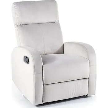 Křeslo Křeslo televizní rozkládací sv.šedá OLIMP VELVET