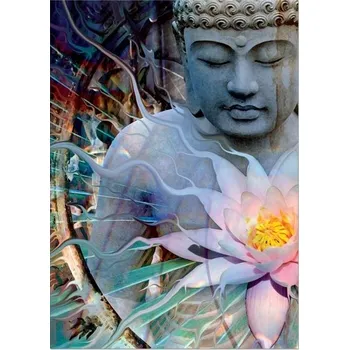 Přání - Buddha s lotosem