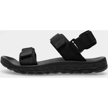 Dívčí sandály 4F 4FJSS23FSANM022 DEEP BLACK Sandále EU 33