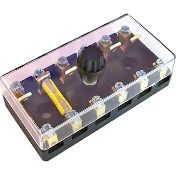 Auto elektroinstalace Držák pojistek válečkových (6 poj.)