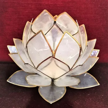 Svícen Svícen na čajovou svíčku - Velký Lotos čistoty