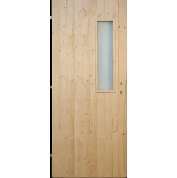 Interiérové dveře Hrdinka Palubkové dveře Vista - zámek Materiál: smrk, Šířka: 80 cm, Orientace: Pravé