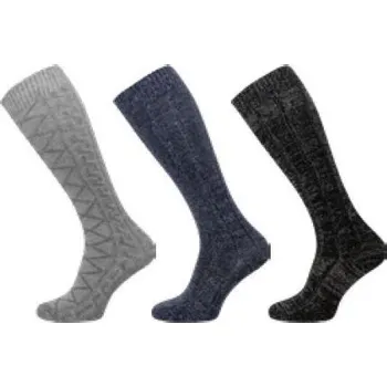 Dámské ponožky Podkolenky NOVIA Lurex uni dámská černá