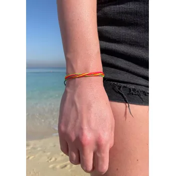 Náramek KAŠMIR Homemade náramek RAINBOW N05