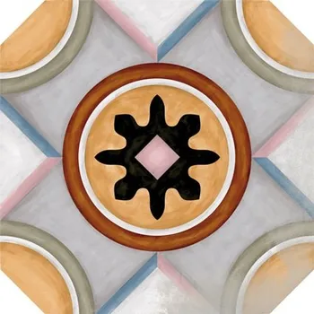 Dlažba Vives Ceramica Vodevil Octogono Musichalls Multicolor 20x20 dlažba mraz.