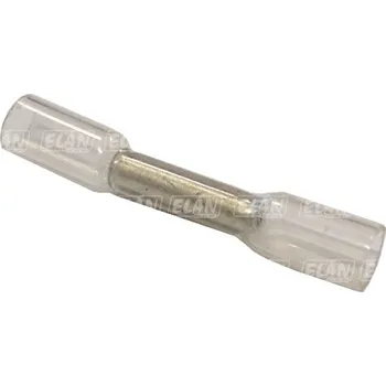 Auto elektroinstalace Spojovací dutinka - čirá - 0,5 mm - s lepidlem - 100 kusů