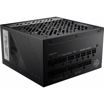 Počítačový zdroj MSI MPG A850G PCIE5 napájecí zdroj 850 W 24-pin ATX ATX Černá